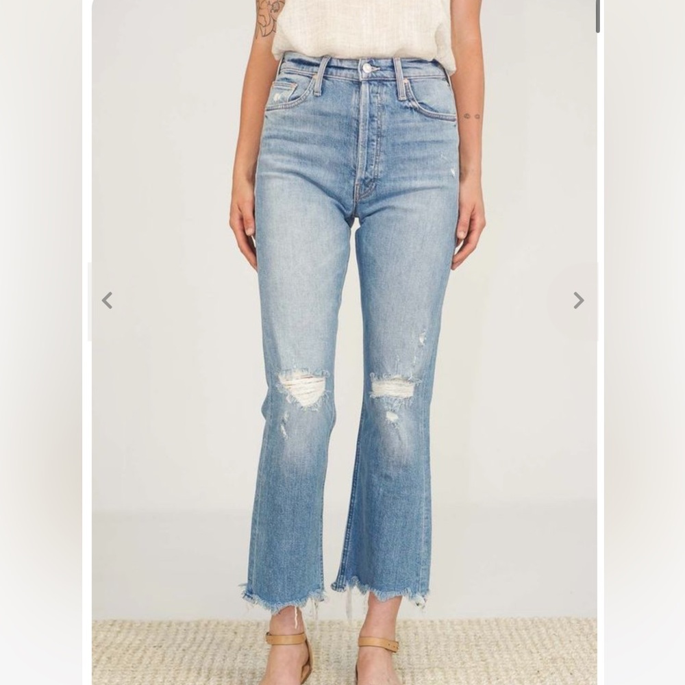 Mother Denim The Tripper Ankle Jean in Misbeliever